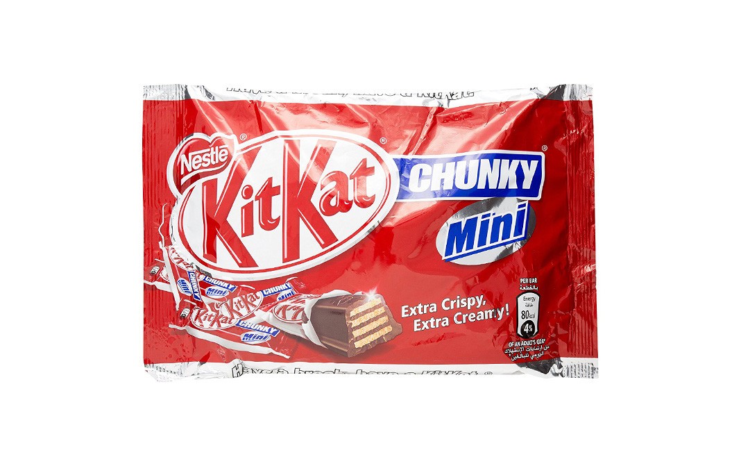Nestle Kitkat Chunky Mini Chocolate   Pack  250 grams